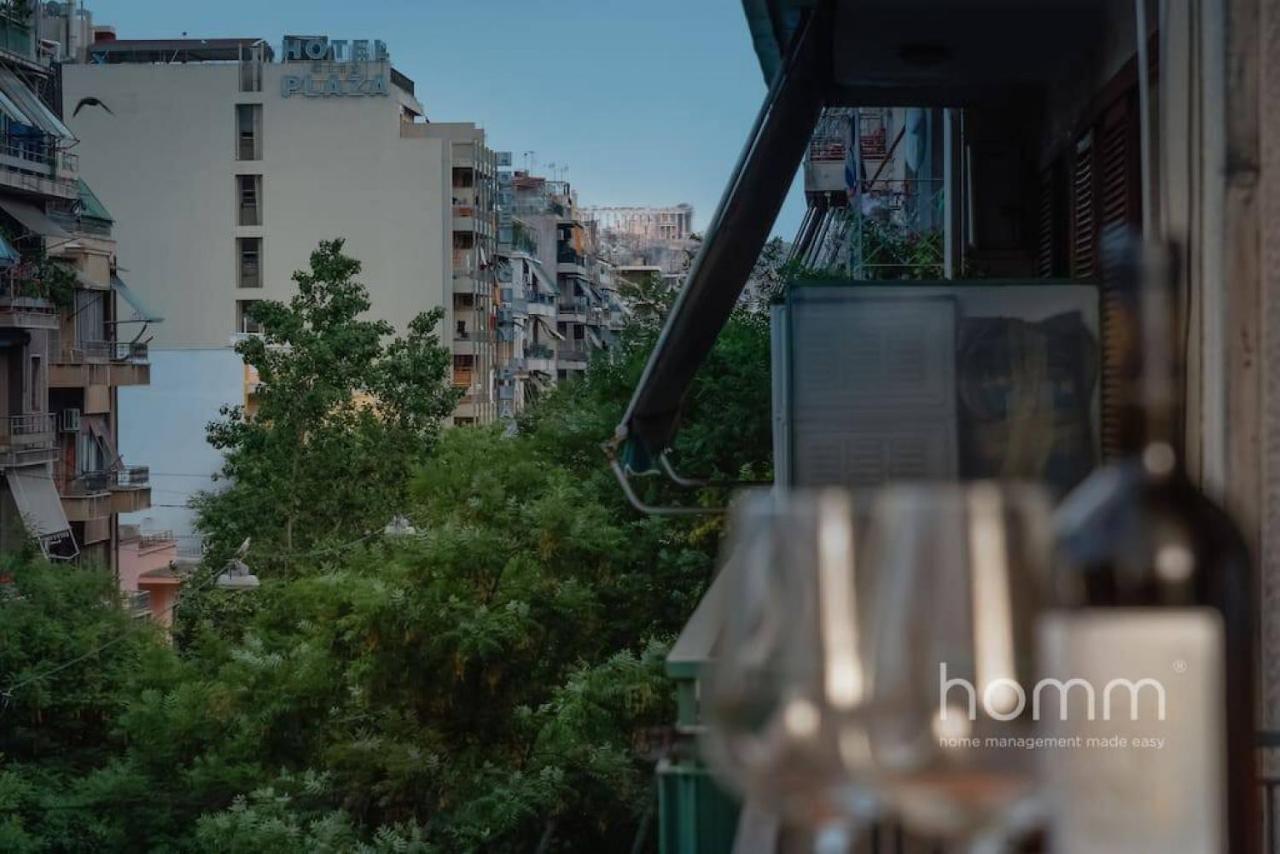 אתונה 34Sqm Minimal Homm Apartment With Acropolis View מראה חיצוני תמונה